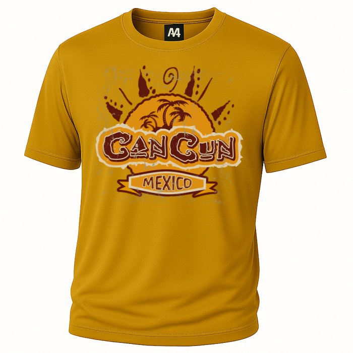 Cancun Mexico Vintage Performance Shirt