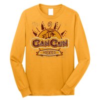 Cancun Mexico Vintage Long Sleeve Shirt