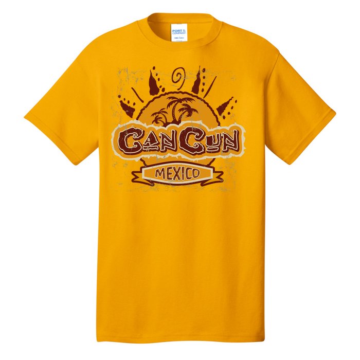 Cancun Mexico Vintage Tall T-Shirt