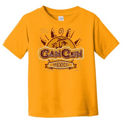 Cancun Mexico Vintage Toddler T-Shirt