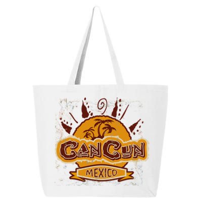 Cancun Mexico Vintage 25L Jumbo Tote