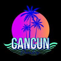 Cancun Paradise Zip Tote Bag