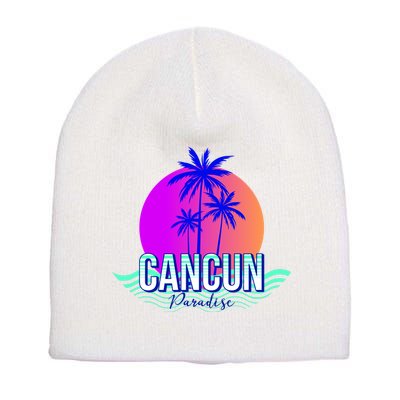 Cancun Paradise Short Acrylic Beanie