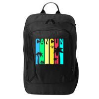 Cancun Retro Logo City Backpack