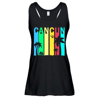 Cancun Retro Logo Ladies Essential Flowy Tank