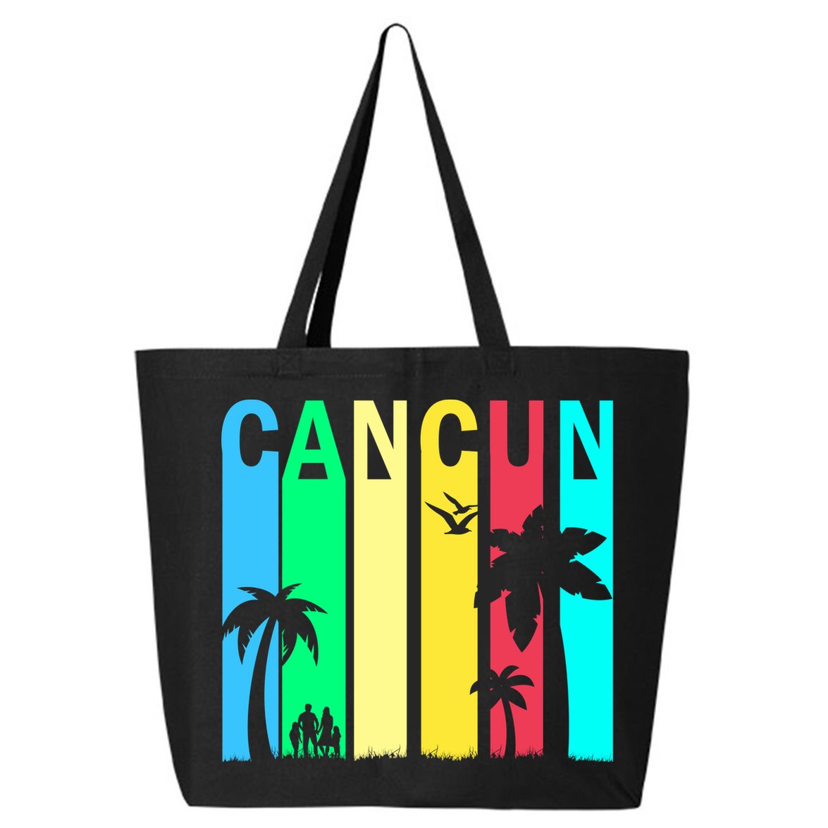 Cancun Retro Logo 25L Jumbo Tote