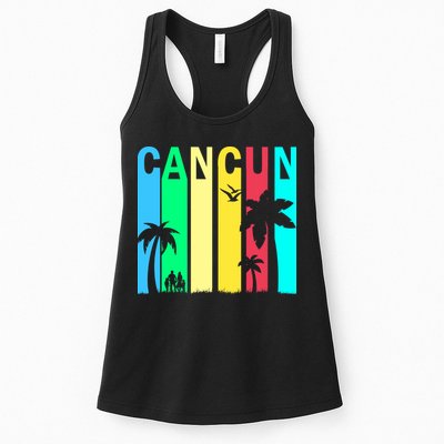 Cancun Retro Logo Womens Tank Top