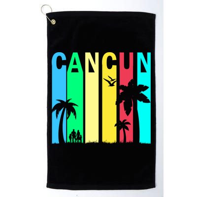 Cancun Retro Logo Golf Towel
