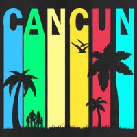 Cancun Retro Logo Golf Towel