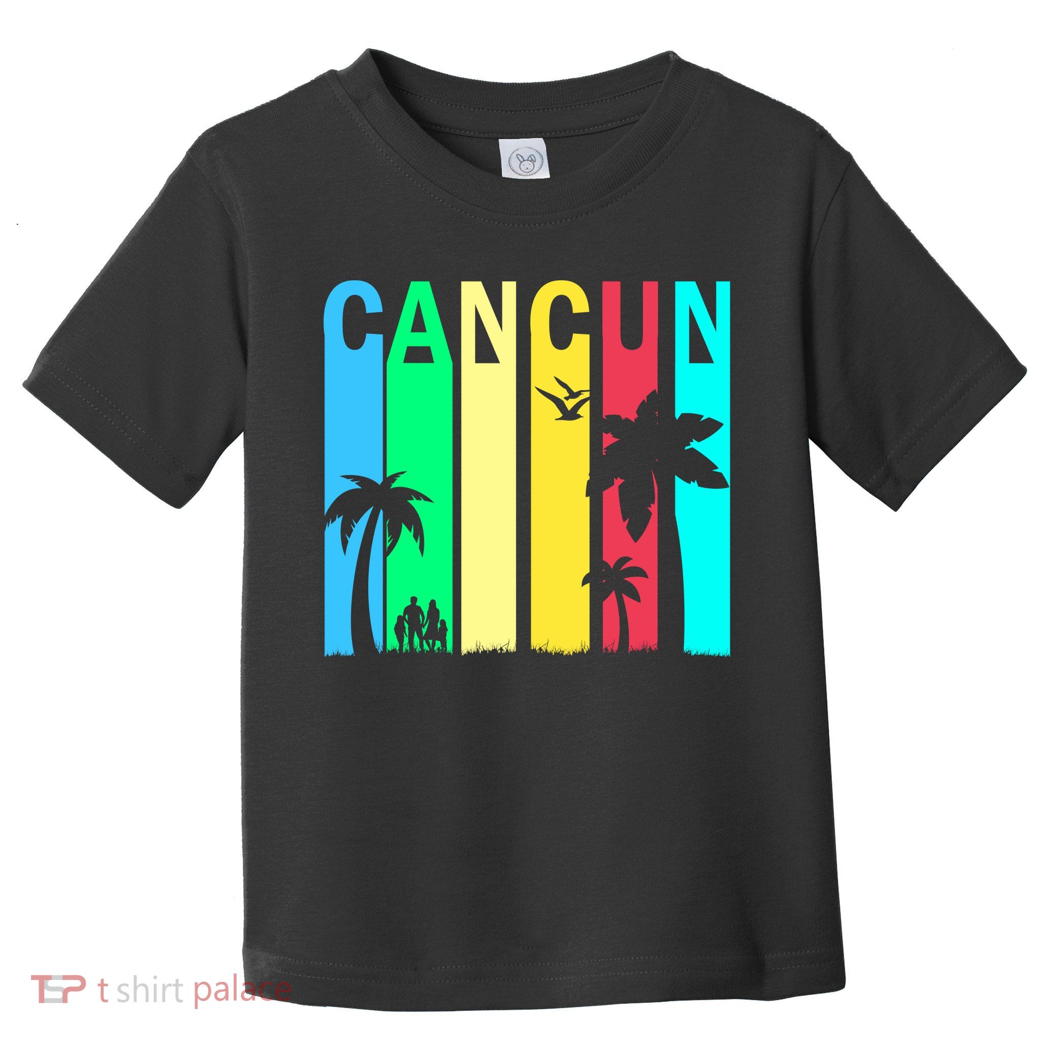 Cancun Retro Logo Toddler T-Shirt