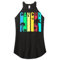 Cancun Retro Logo Women’s Perfect Tri Rocker Tank