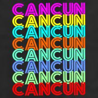 Cancun Retro Techno Cool Comfort Performance Bucket Hat