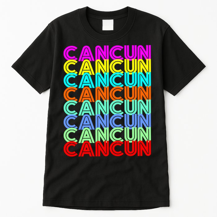 Cancun Retro Techno Tall T-Shirt