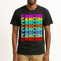 Cancun Retro Techno Tall T-Shirt