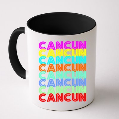 Cancun Retro Techno Mug