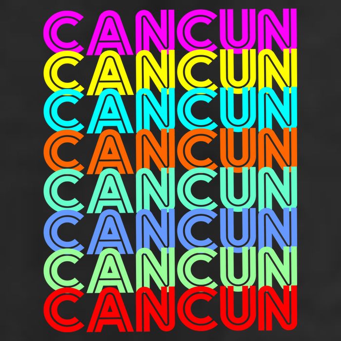 Cancun Retro Techno 12oz Stainless Steel Coffee Mug