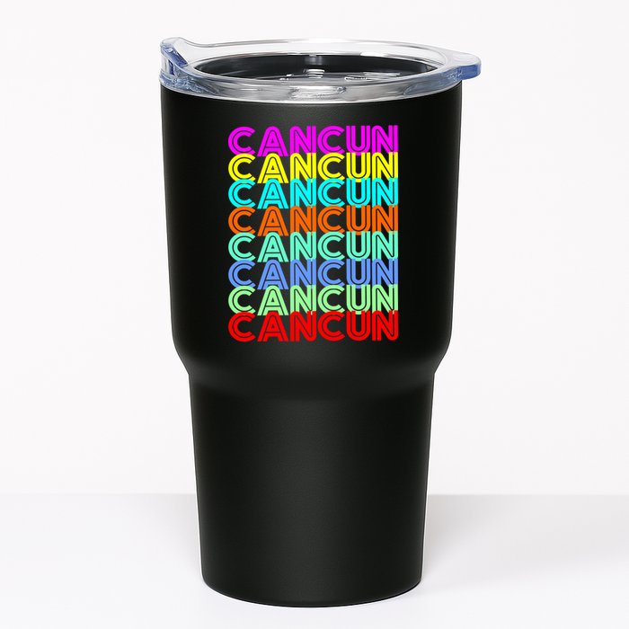 Cancun Retro Techno Tumbler