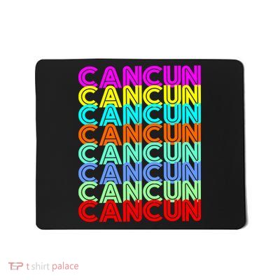 Cancun Retro Techno Mousepad