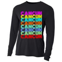 Cancun Retro Techno Cooling Performance Long Sleeve Crew