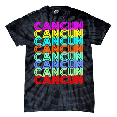 Cancun Retro Techno Tie-Dye T-Shirt