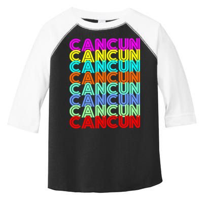 Cancun Retro Techno Toddler Fine Jersey T-Shirt