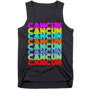 Cancun Retro Techno Tank Top