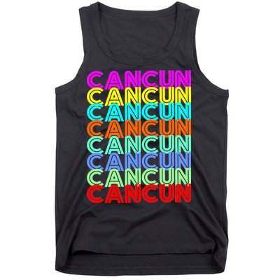 Cancun Retro Techno Tank Top