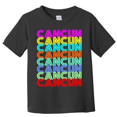Cancun Retro Techno Toddler T-Shirt