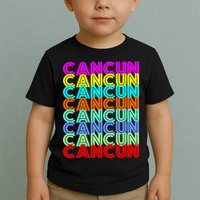Cancun Retro Techno Toddler T-Shirt