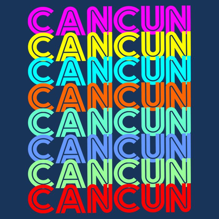 Cancun Retro Techno Infant Baby Jersey Bodysuit