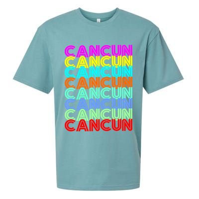 Cancun Retro Techno Sueded Cloud Jersey T-Shirt