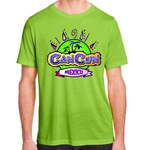 Cancun Tropical Logo Adult ChromaSoft Performance T-Shirt