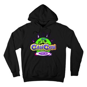 Cancun Tropical Logo Hoodie