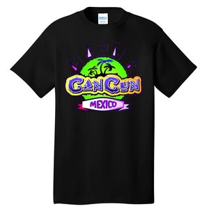 Cancun Tropical Logo Tall T-Shirt