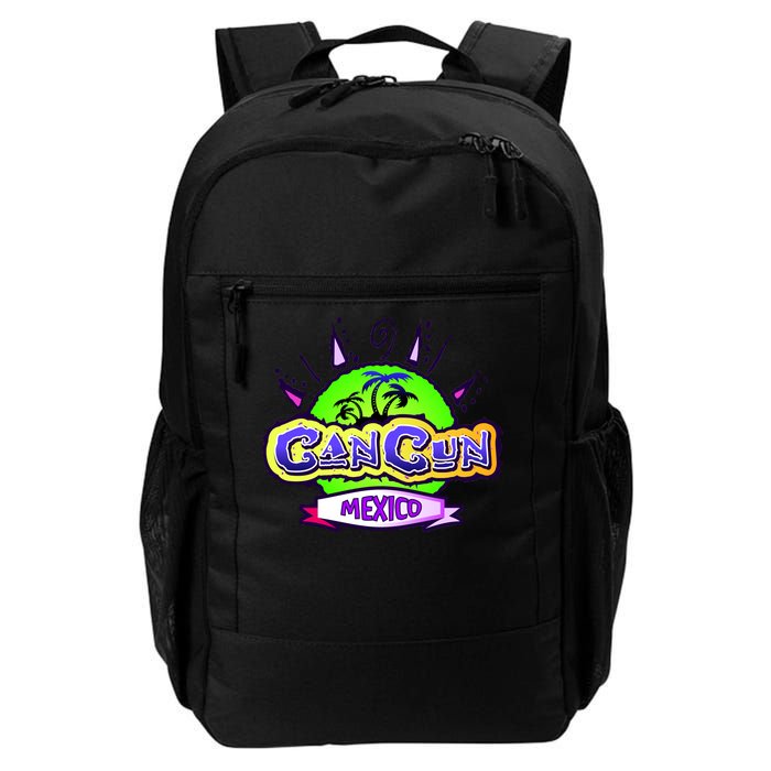 Cancun Tropical Logo Daily Commute Backpack