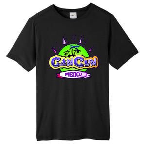 Cancun Tropical Logo Tall Fusion ChromaSoft Performance T-Shirt