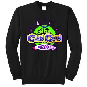 Cancun Tropical Logo Tall Sweatshirt