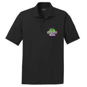 Cancun Tropical Logo PosiCharge RacerMesh Polo