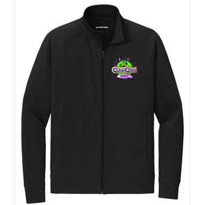 Cancun Tropical Logo Stretch Full-Zip Cadet Jacket