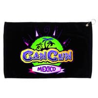 Cancun Tropical Logo Grommeted Golf Towel