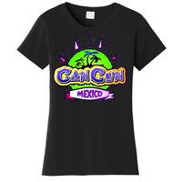 Cancun Tropical Logo Women's T-Shirt