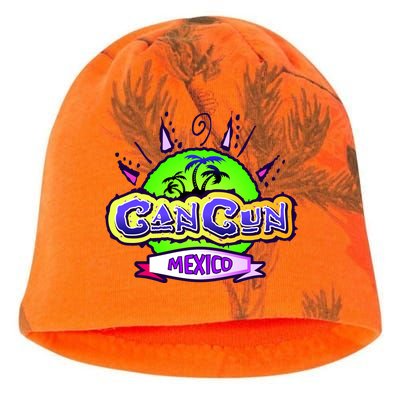 Cancun Tropical Logo Kati - Camo Knit Beanie