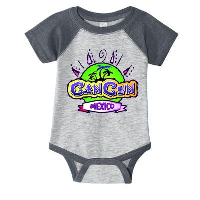 Cancun Tropical Logo Infant Baby Jersey Bodysuit