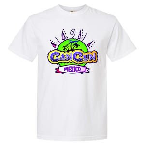 Cancun Tropical Logo Garment-Dyed Heavyweight T-Shirt