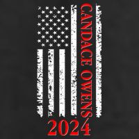 Candace Owens 2024 Distressed US Flag Cool Comfort Performance Bucket Hat