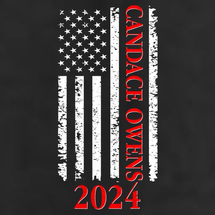 Candace Owens 2024 Distressed US Flag Cool Comfort Performance Bucket Hat