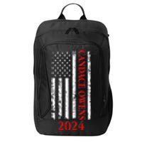 Candace Owens 2024 Distressed US Flag City Backpack