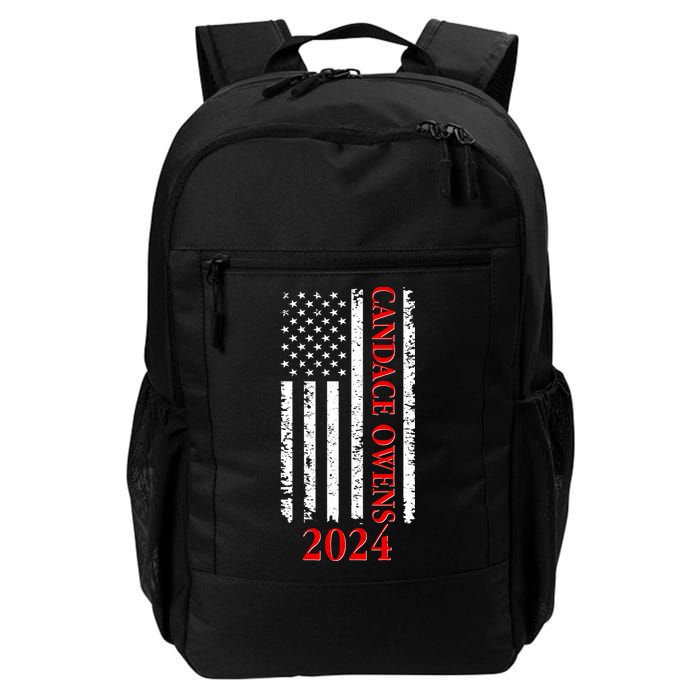 Candace Owens 2024 Distressed US Flag Backpack