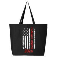 Candace Owens 2024 Distressed US Flag 25L Jumbo Tote