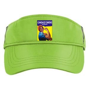 Candace Owens For President Adult Drive Performance Visor